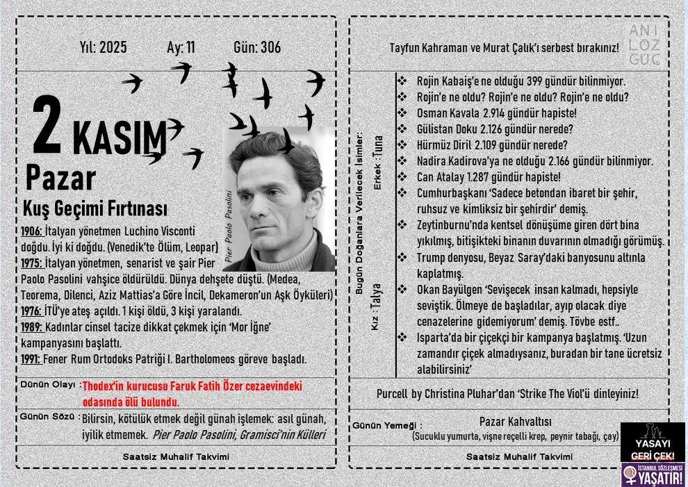 Kuş Geçimi Fırtınası 1